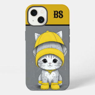 Funny Cat in Rain Boots – cat Humour iPhone 13 Case