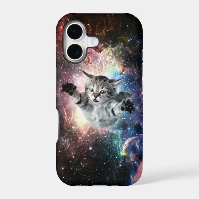 Funny cat in space (Back)
