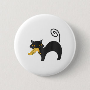 Funny Cat Ladies For Kamala Harris Anti Trump Femi 6 Cm Round Badge