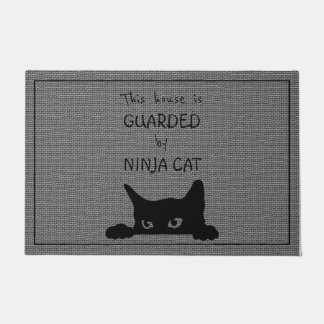 Funny Cat Large Doormat