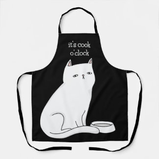 Funny cat lover / cat dad or mum apron