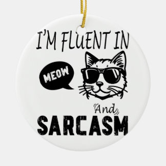 funny Cat lover gift Cat memorial ornament