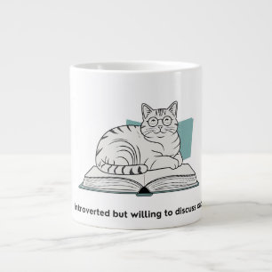 Funny Cat Lover Gift Large Coffee Mug