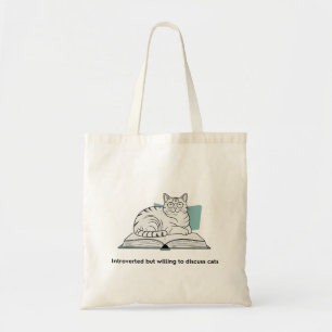 Funny Cat Lover Gift Tote Bag