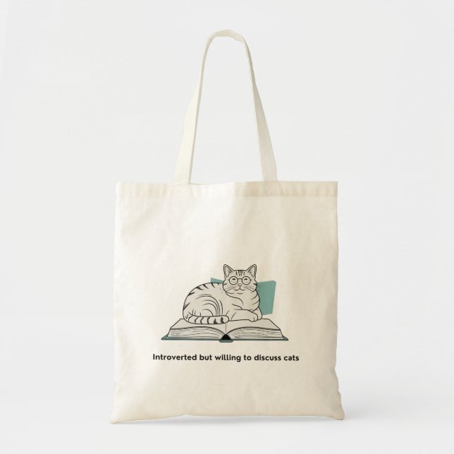 Funny Cat Lover Gift   Tote Bag (Front)