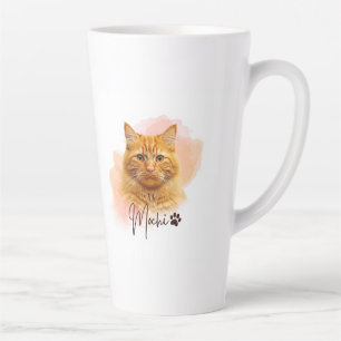 Funny Cat Lover Latte Mug – Cute Gift for Cat Moms