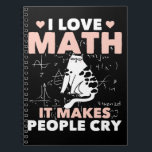 Funny Cat Lover Mathematics Humour Maths Nerd Notebook<br><div class="desc">Cat Math and School Teacher Jokes. Funny Cat Lover Mathematics Humour Maths Nerd.</div>