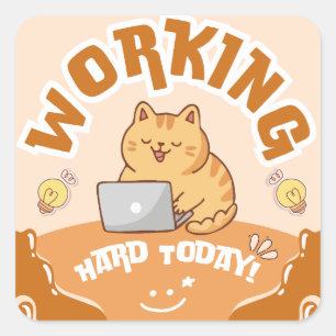 Funny Cat Lover Sticker stay pawsitive