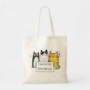 Funny Cat Lover Tote Bag