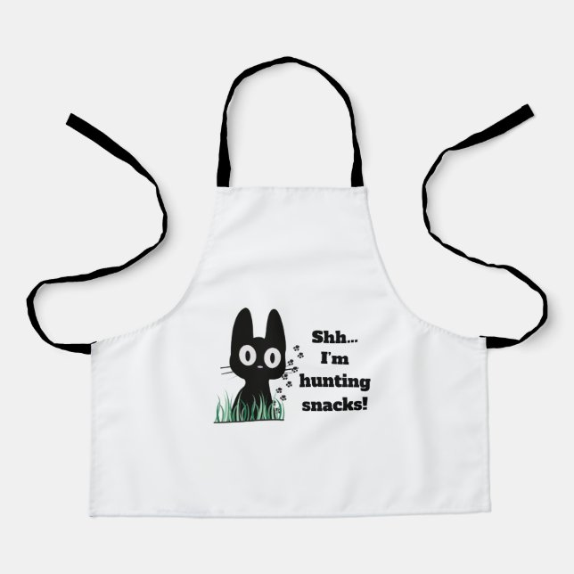 Funny Cat Lovers Apron (Front)