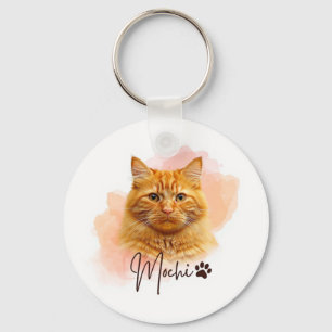 Funny Cat Lover's Keychain – Mochi