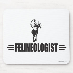Funny Cat Lover's Mouse Mat