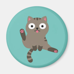 Funny Cat Magnet