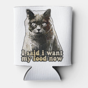 Funny cat meme for cat lovers and kitten owners can cooler