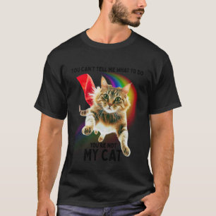 Funny Cat Meme for Men Women Flying Cat for Boys G T-Shirt