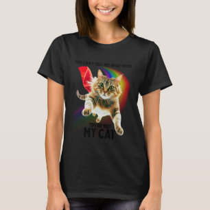 Funny Cat Meme for Men Women Flying Cat for Boys G T-Shirt