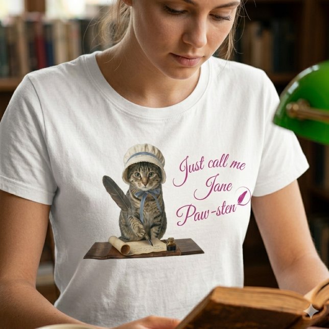 Funny Cat Meme Regency Bonnet T-Shirt (Creator Uploaded)