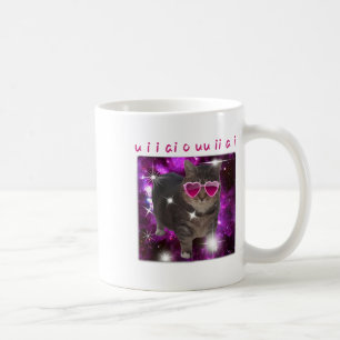 Funny Cat Meme Valentine's Day Cute Cat Lover Men  Coffee Mug