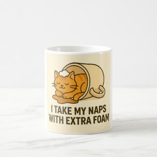 Funny cat mug
