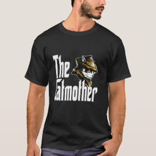 Funny Cat Mum Catmother Samurai Cat Mother Kitty M T-Shirt