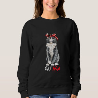 Funny Cat Mum Sweatshirt