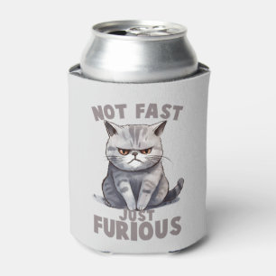 Funny Cat - Not Fast, Just Furious Can Cooler