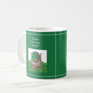 Funny Cat on St. Patrick’s Day Coffee Mug