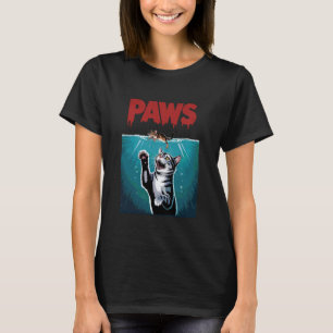 Funny Cat Parody Mouse Humourous Cat Chasing Mouse T-Shirt