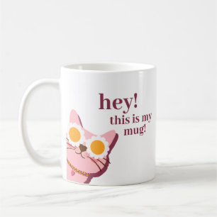 Funny Cat Personalised Mug