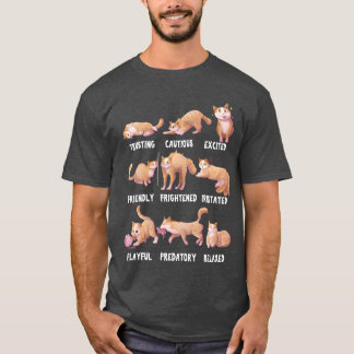 Funny Cat Personalities for Cat Lovers Cat Mamas f T-Shirt