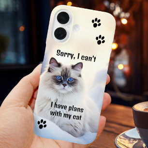 Funny Cat Photo Phone Case 