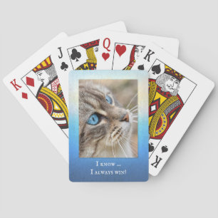 Funny Cat Photo Playing Cards Deck