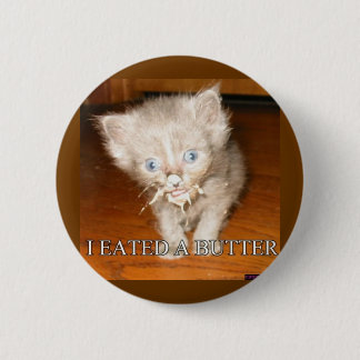 Funny cat pin
