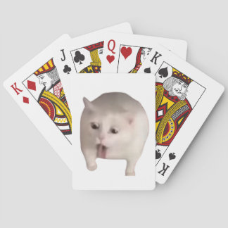 Funny Cat Playing Cards