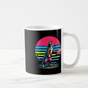 Funny Cat Playing Disc Golf. Disc Golf And Cats Lo Coffee Mug