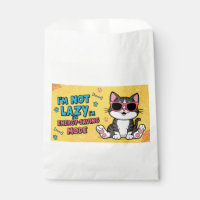 Funny Cat Poster Cartoon cat wearing sunglasses