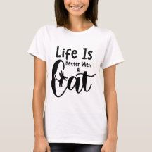 Funny Cat Quote Cute Kitty Humor Design for Girls