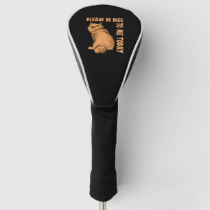 Funny Cat Quote Tomcat nice Design Golf Head Cover