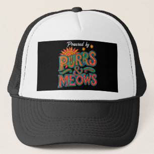 funny cat quote trucker hat
