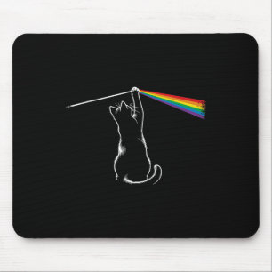 Funny Cat Rock Music Gift Women Kids Men Autism Fu Mouse Mat