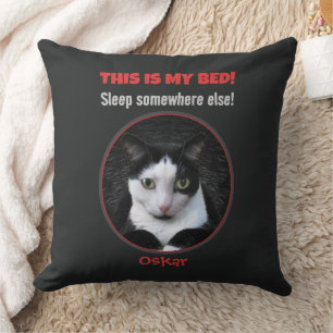 Funny Cat(s) Throw Pillow