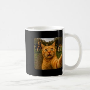 Funny Cat Selfie Design Coffee Mug