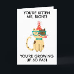 funny cat son birthday cards<br><div class="desc">Send a paw-sitively hilarious birthday card to your cat-obsessed son. This funny card is filled with cute cat puns and jokes that will have him laughing out loud. It's the perfect way to show your love for your feline-loving kid.</div>