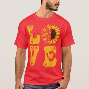 Funny Cat Sunflower Gifts For Cat Lovers, Cat Mum, T-Shirt