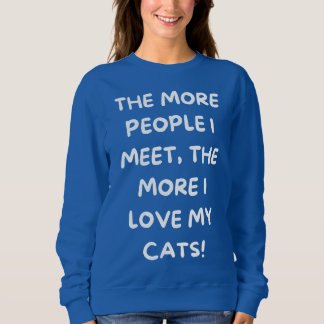 Funny Cat Sweatshirt
