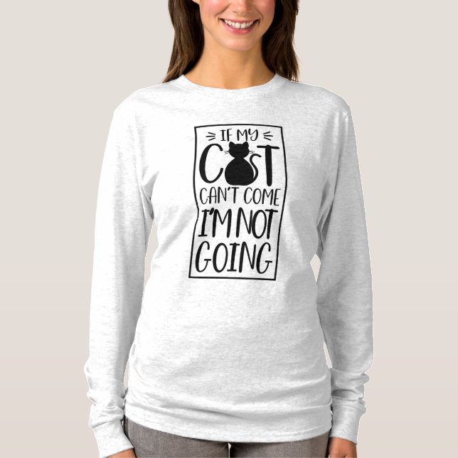 Funny Cat T-Shirt (Front)