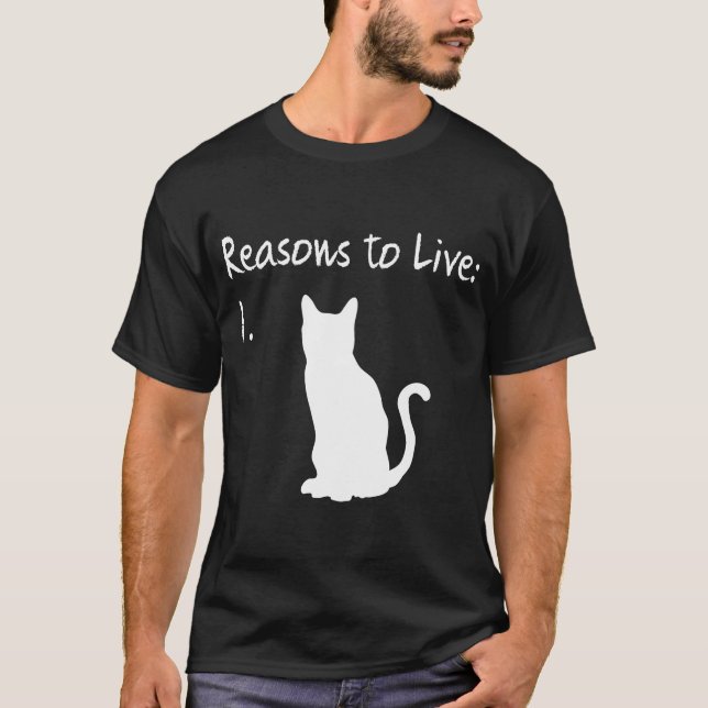 Funny Cat T-Shirt (Front)