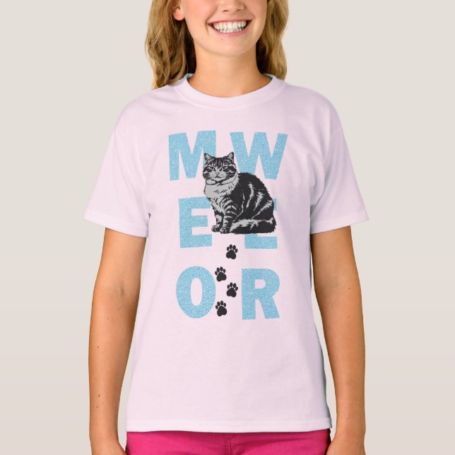 funny cat T-Shirt (Front)
