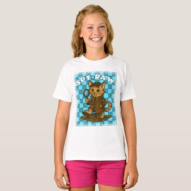 funny cat T-Shirt (Front Full)