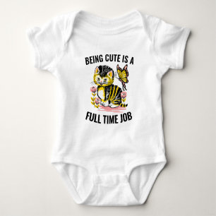 Funny Cat Tees CUTE Kitten Toddlers Baby T-Shirts